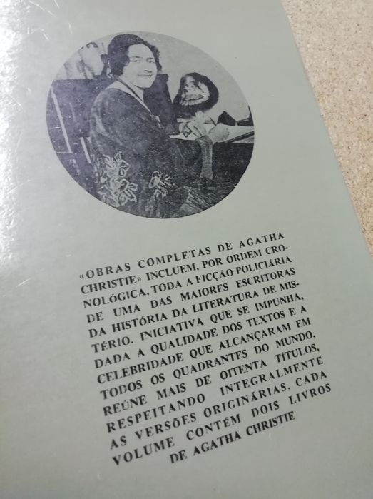 Livros ficção policial // Colecção Vampiro // Agatha Christie