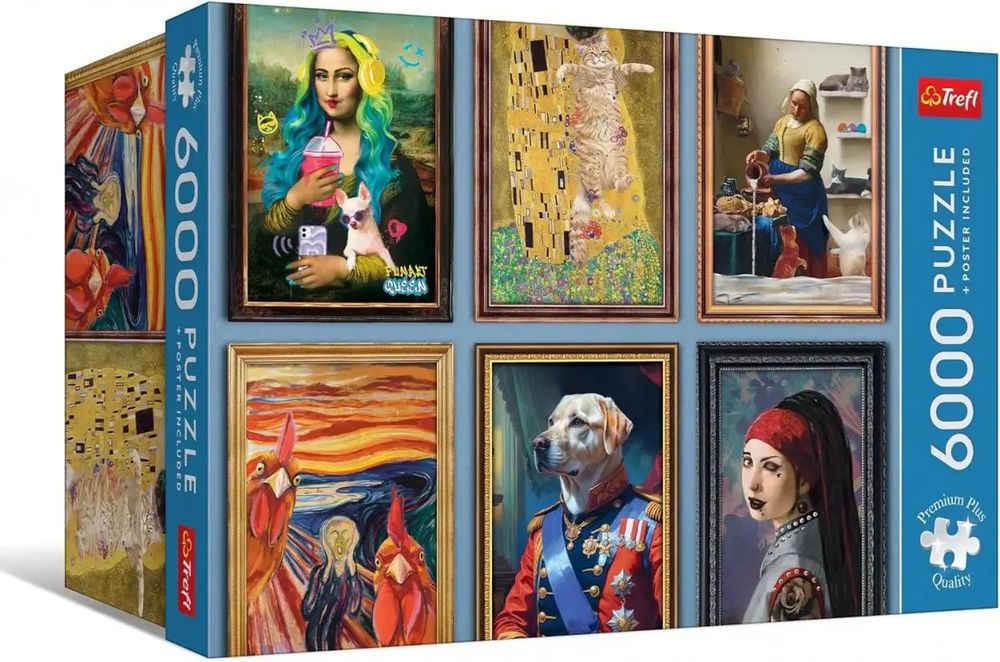 Puzzle 6000 Fun Art Collection TREFL. Trefl. Nowy Produkt