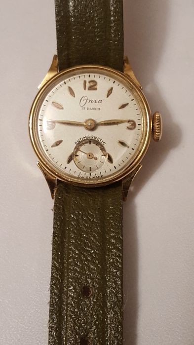 Zegarek damski Onsa złoty 18K