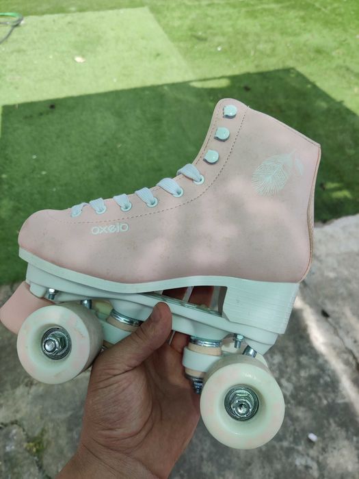 Conjunto Patins e Protecoes