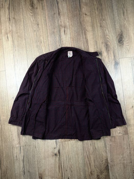 Вінтажна куртка сорочка Boston Manufacturing Firenze Italy Gorpcore Casual Клітчаста