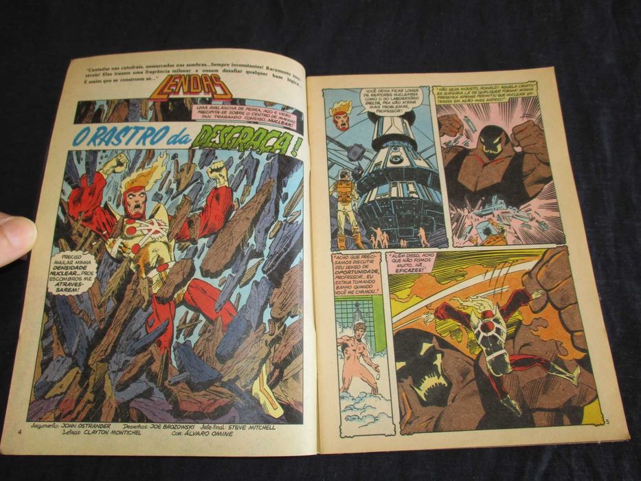 Livro BD Lendas 2 O Fim de Nuclear