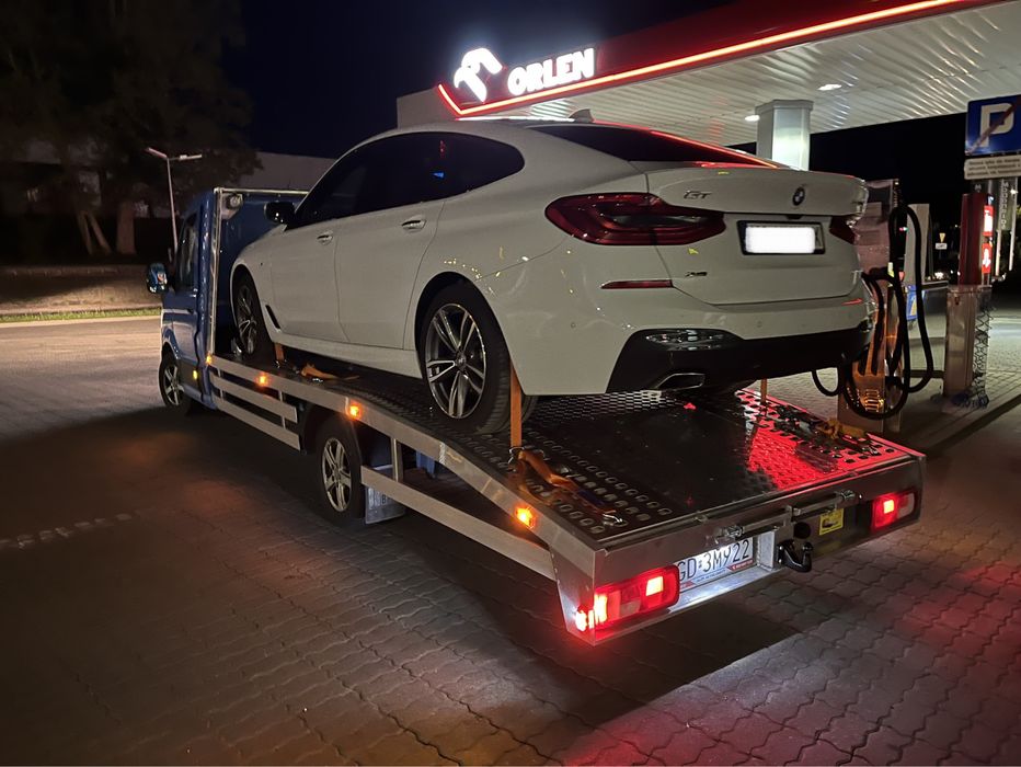 Wypożyczalnia Lawet Wynajem Laweta VW Crafter kat. B Autolaweta