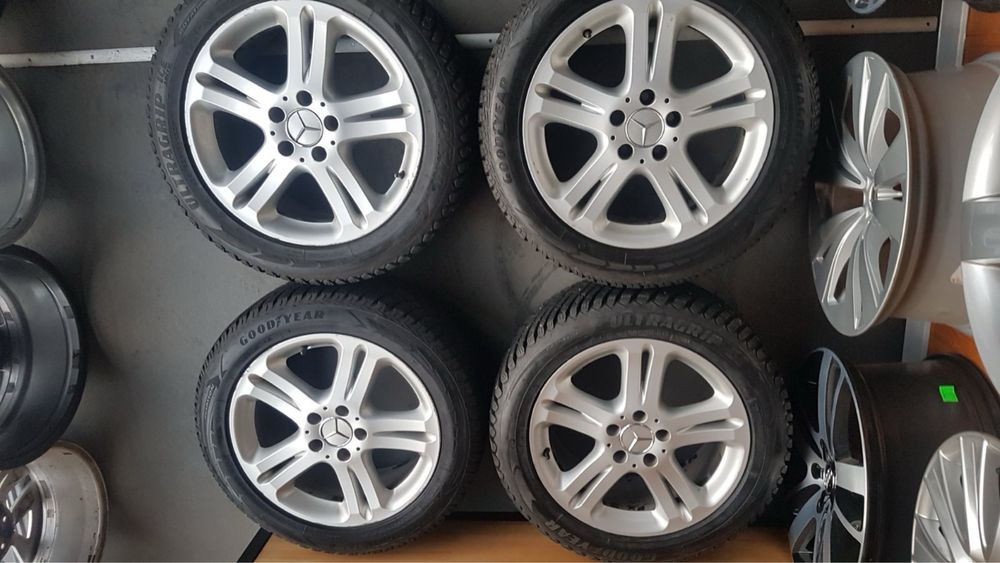 Продам оригінальні диски R17 Mercedes  5х112 + шини 235/50 17 GoodYear
