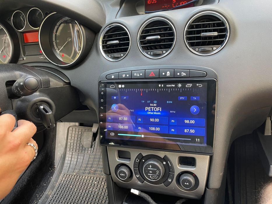 Android 13 Peugeot 308 USB car pley wifi GPS