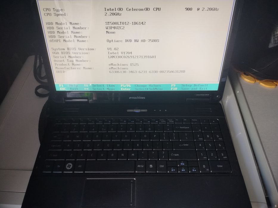 Laptop Emachines