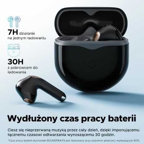 Słuchawki bezprzewodowe bluetooth 5.3 SoundPEATS Air4 Lite