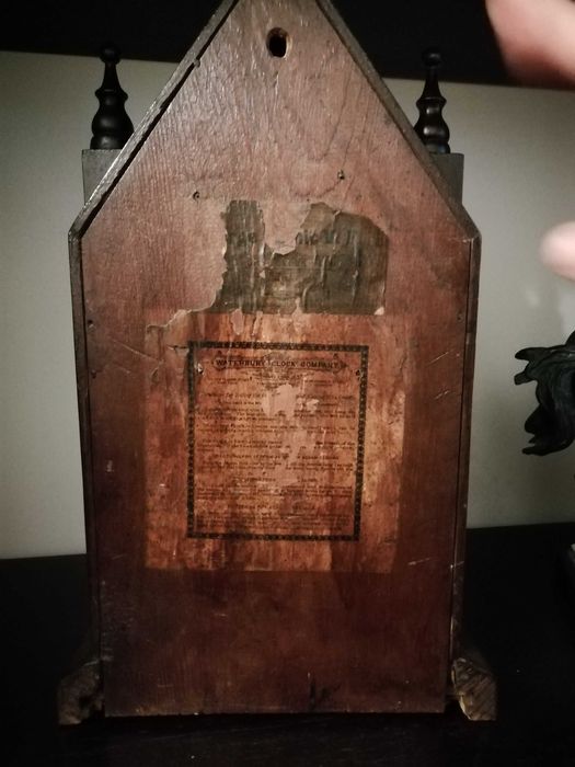 Relógio de capela, estilo gótico - sec XIX