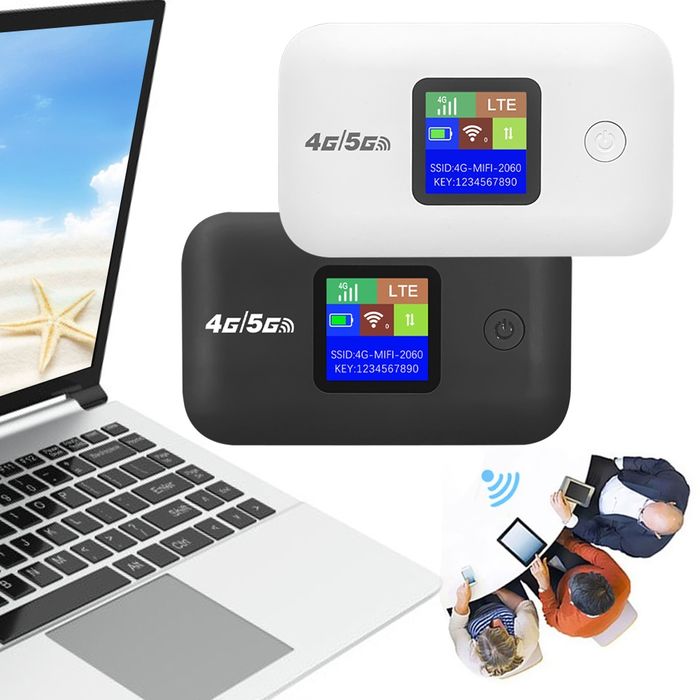 Роутер карманий безпровідний 4g 5g 3000mah акум