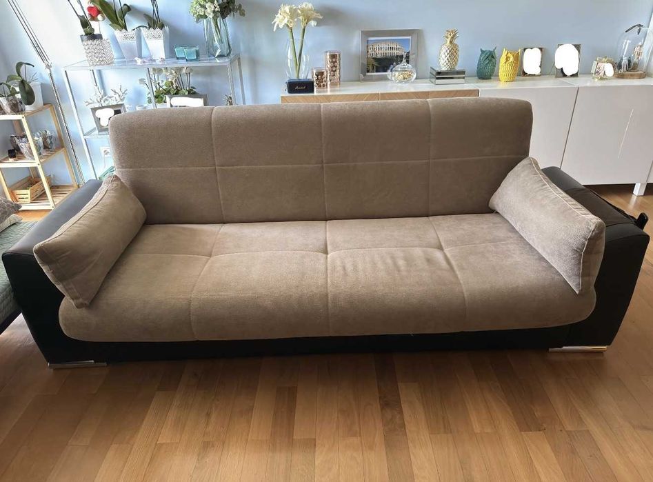 Sofá cama com gaveta