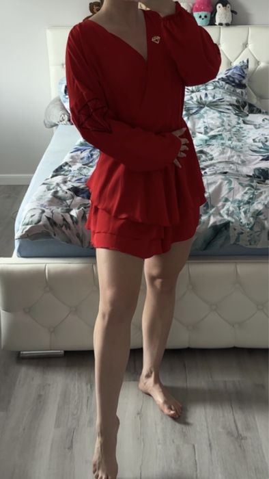 Kombinezon Lola Bianka, kombinezon czerwony Lola Bianka