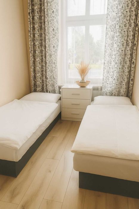 1A Katowice Centrum - Apartament dla 6 osób 3 pokoje WIFI TV PARKING