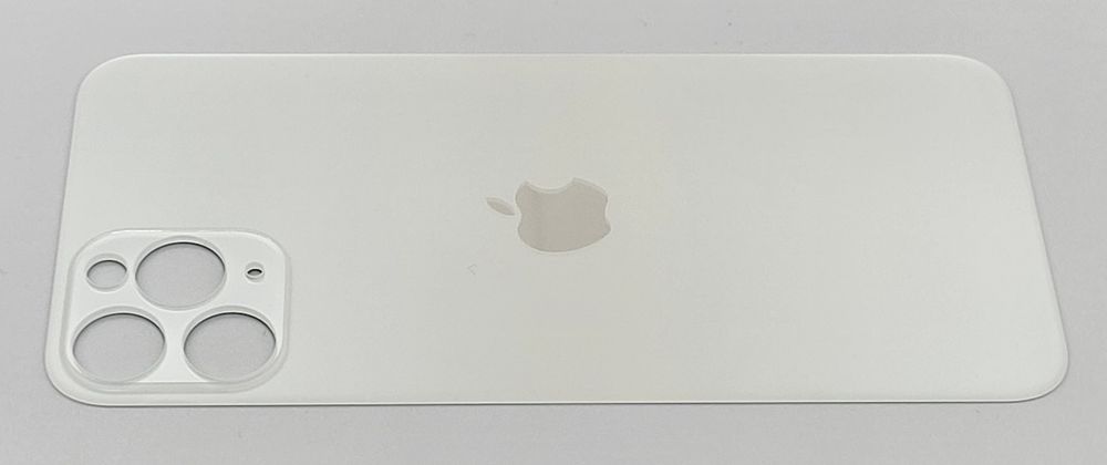 Klapka tylna obudowa do apple iPHONE 11 PRO MAX srebrna / biała