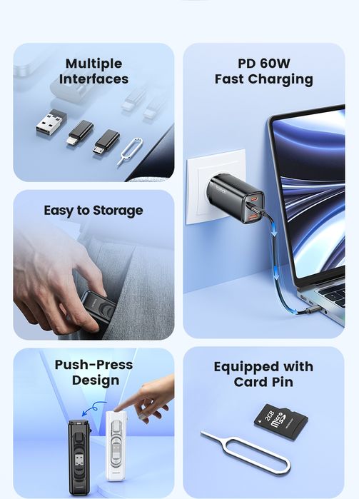 Комплект перехідників Type -c