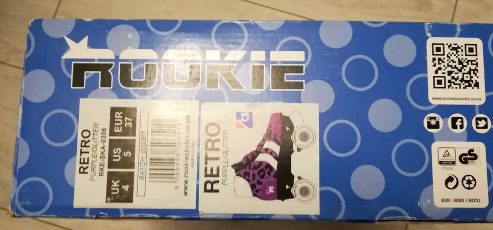 Wrotki Roller Rookie Skates RETRO – rozmiar 37