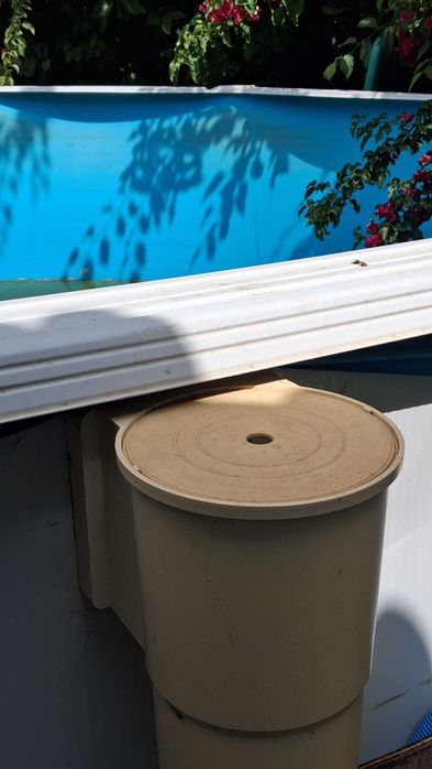 Piscina 3,6mx1,6m chapa metálica