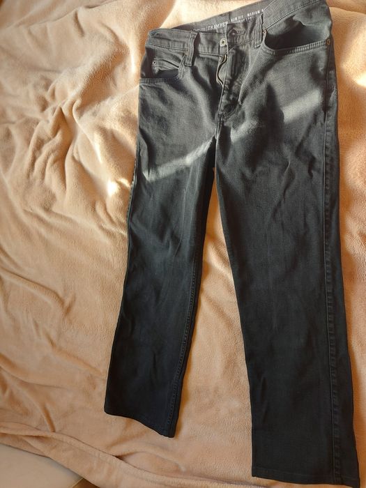 mustang tramper medium slim fit czarne jens
