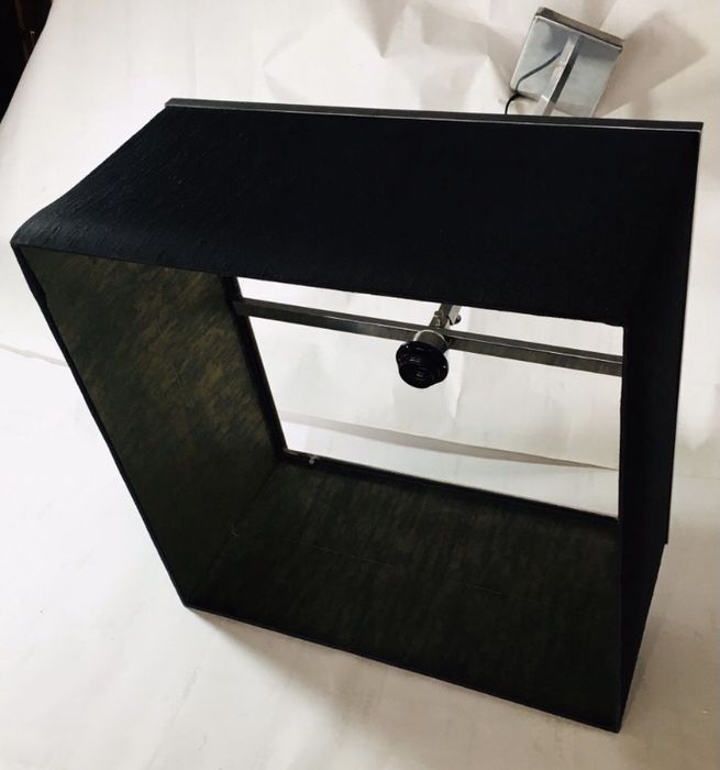 Candeeiro teto moderno inox alumínio cromado vidro abajur