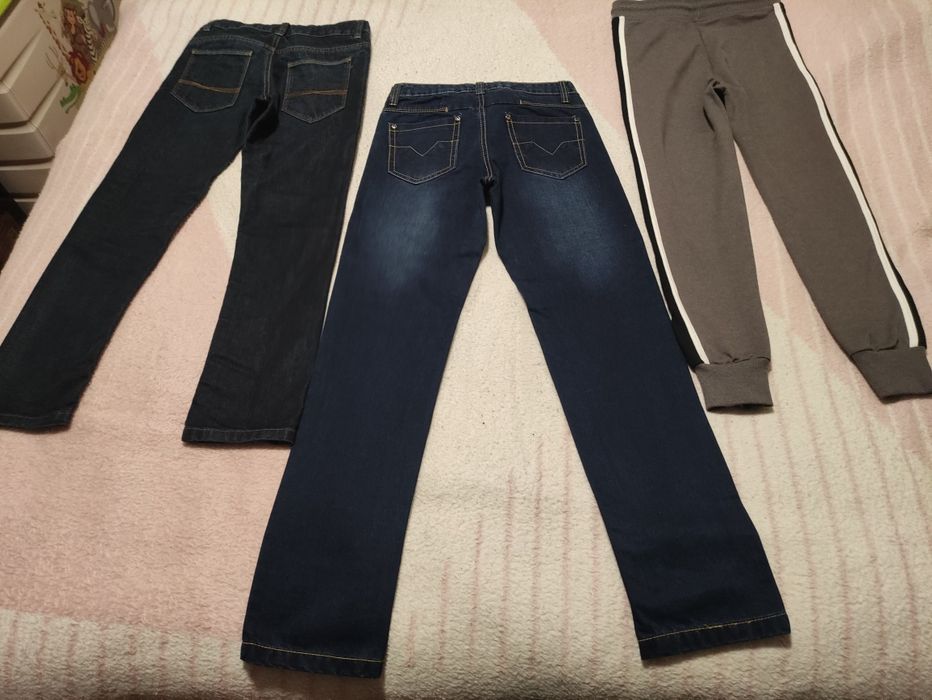 Calças de ganga fato de treino