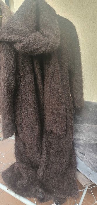 płaszcz brazowy włoski