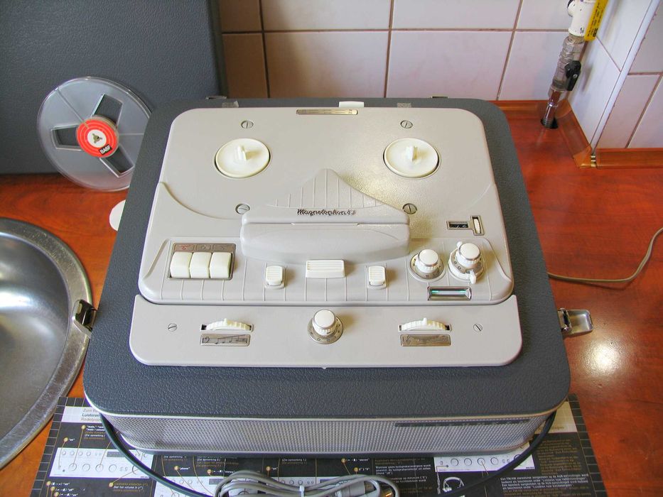 TELEFUNKEN Magnetophon Typ. 85 KL / 2 x ECC83, 2 x EL95 '' Szpulowy ''