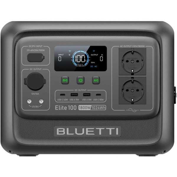 Зарядна станція BLUETTI Elite 100 V2 1800W 1024Wh (Євро / В наявності)