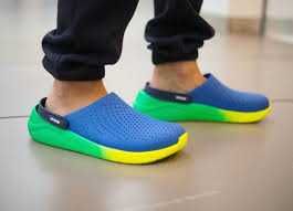 Яркие Стильние Кроксы По Супер Цене Лайт Райд Blue/Green 36/45р