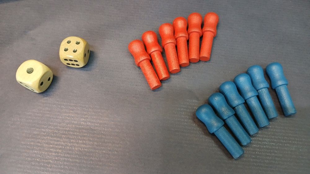 Jogo Six Up em Madeira