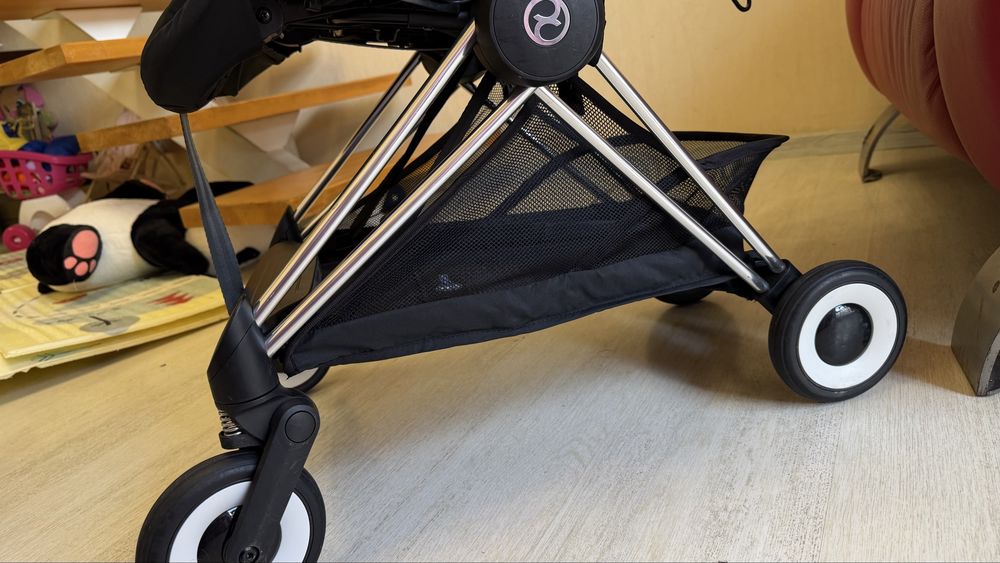 Cybex coya  chrome dark brown sepia black