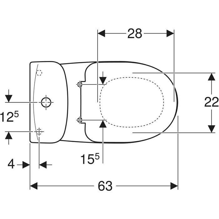Продам унитаз Kolo без бачка , новый