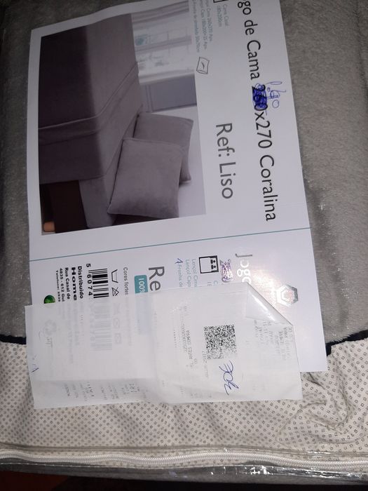 Lençóis polares em cinza