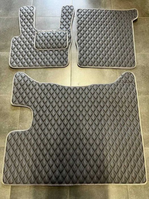 Коврики із екошкіри для ДАФ 95\ 105\ 106\ 85\ АКПП і МКПП\DAF еко кожа