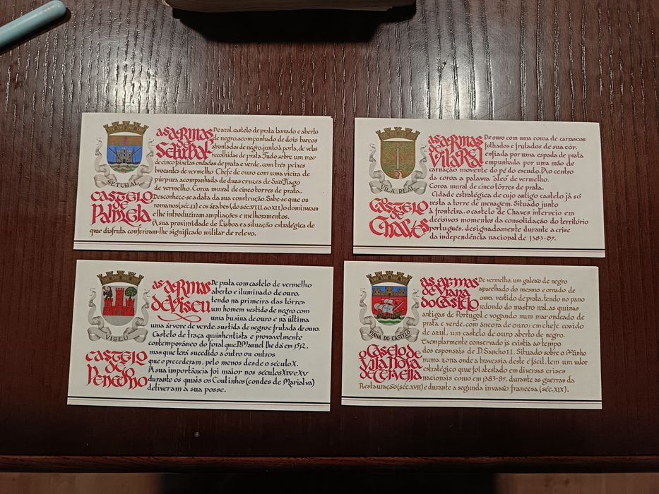 Booklet's novos com todos os selos