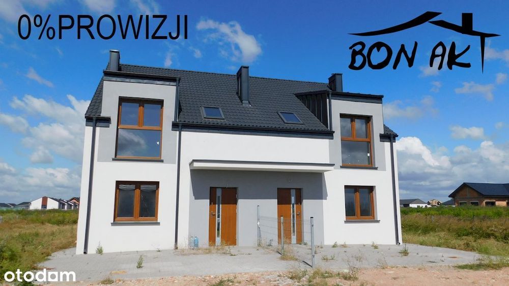 Połowa bliźniaka w stanie deweloperskim