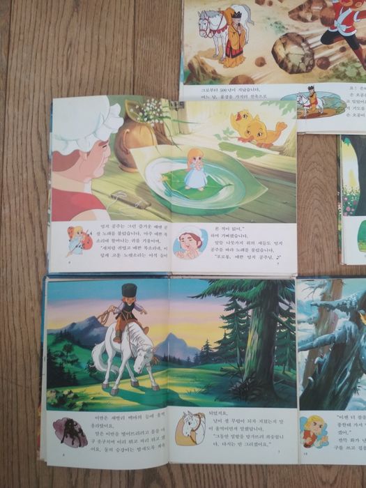 Tyt. koreańskie -  np. Calineczka / Garbaty koń  - 3