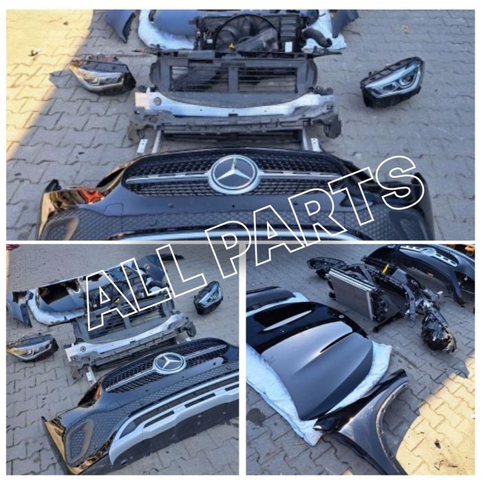 Капот бампер фара крило радіатор решітка MERCEDES BENZ M KLASE компл
