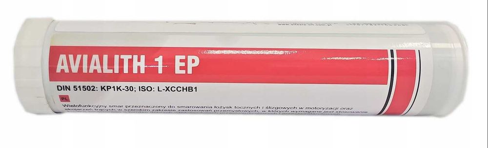 AVIA AVIALITH EP 1 400 g.kartusze  smar litowy (12 szt)