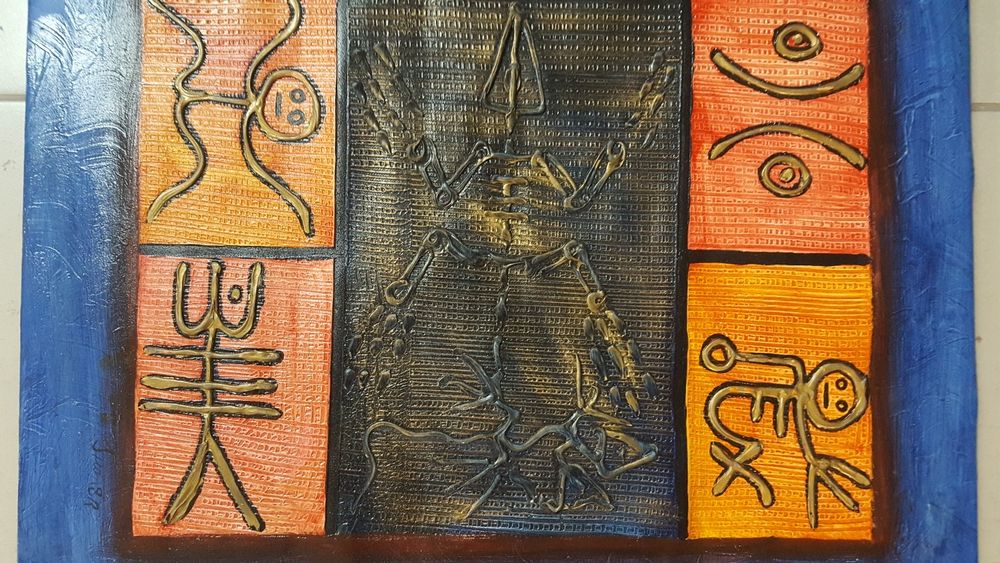 Canvas with Dominican Republic Patterns64584968165507121