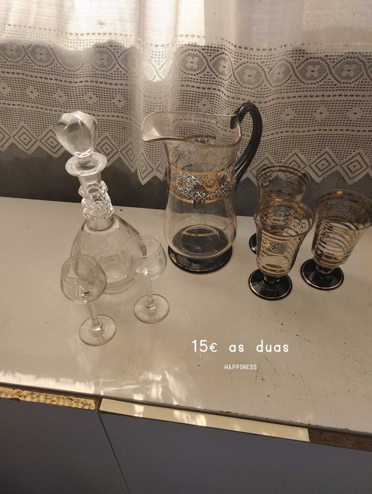 Louça antiga para despachar