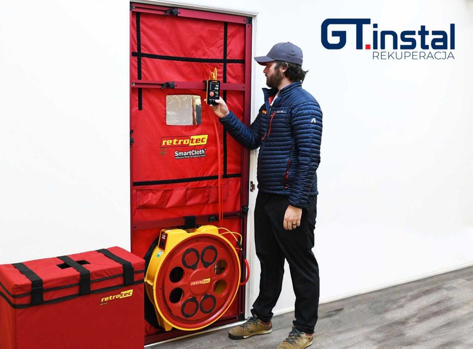 Rekuperacja wentylacja Izolacje Piana PUR Celuloza Wełna - Szczelność