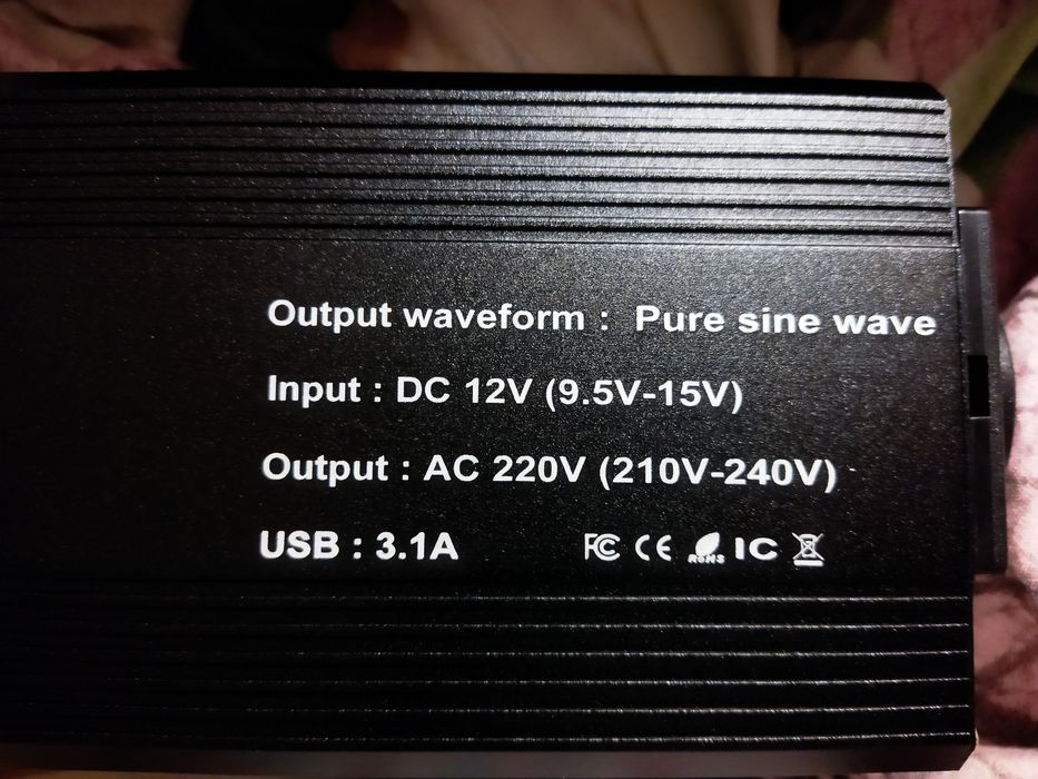 Foval 2200w 12v инвертор для бытовой техники Киев