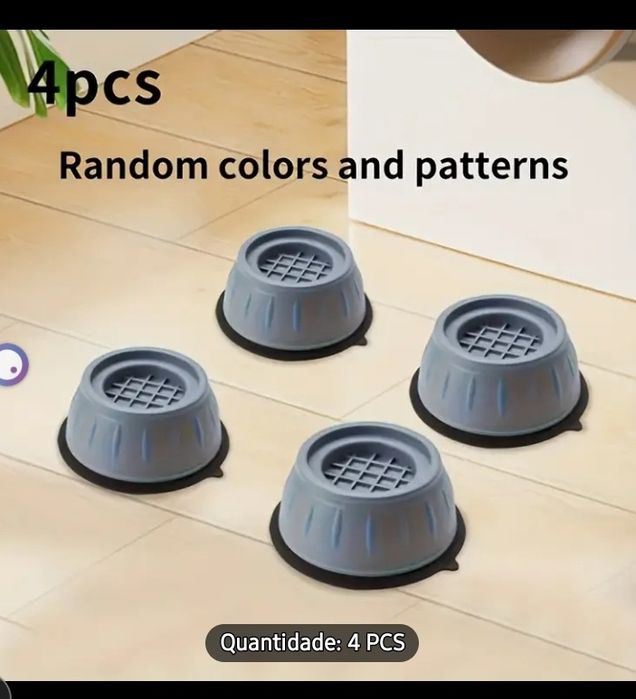 4 almofadas de silicone