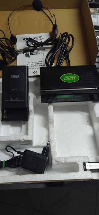 Microfone BST s/ fio (wireless) KIT-75 Headset
