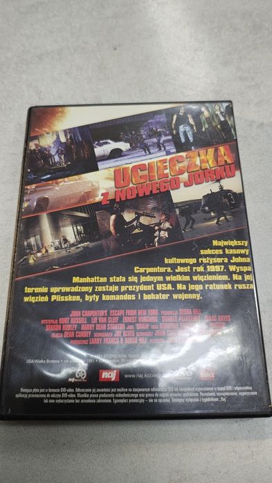 Ucieczka z Nowego Jorku. Dvd