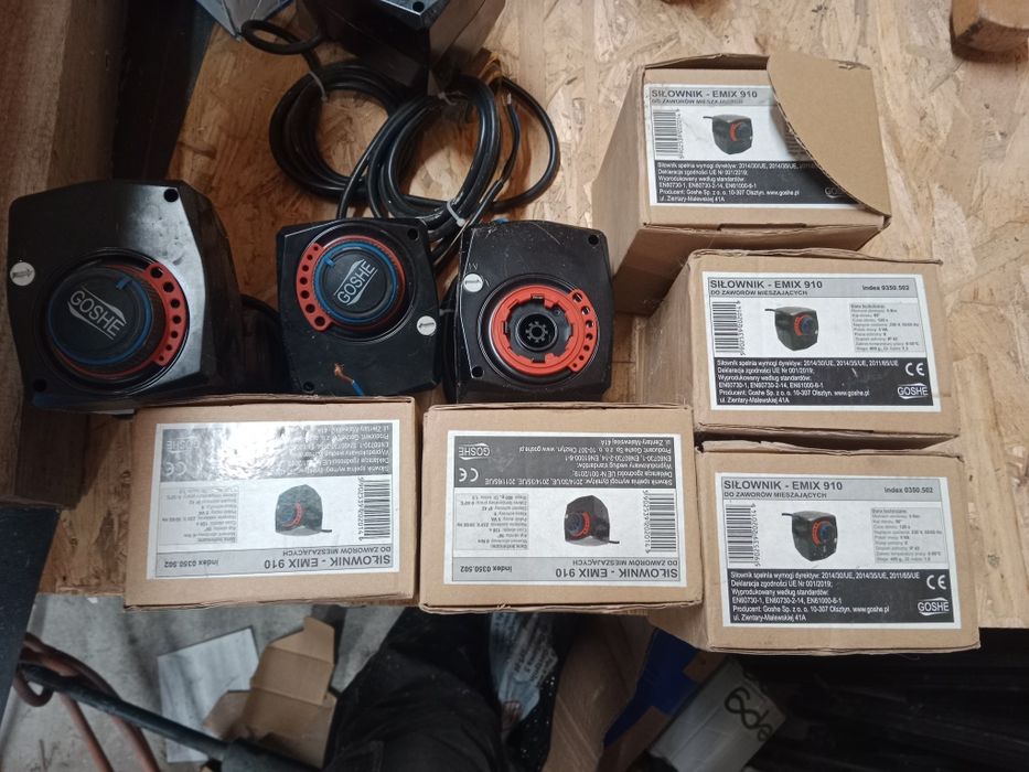 Siłownik zaworu mieszającego goshe Emix 910