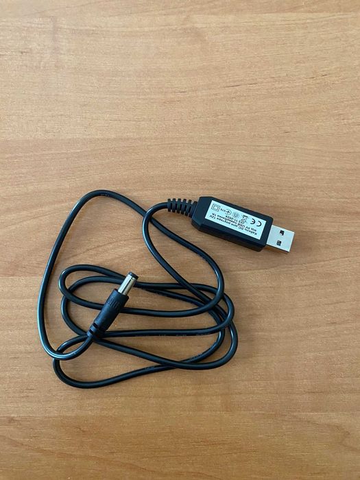 Кабель питания USB–DC 12V для роутера и модема от Powerbank