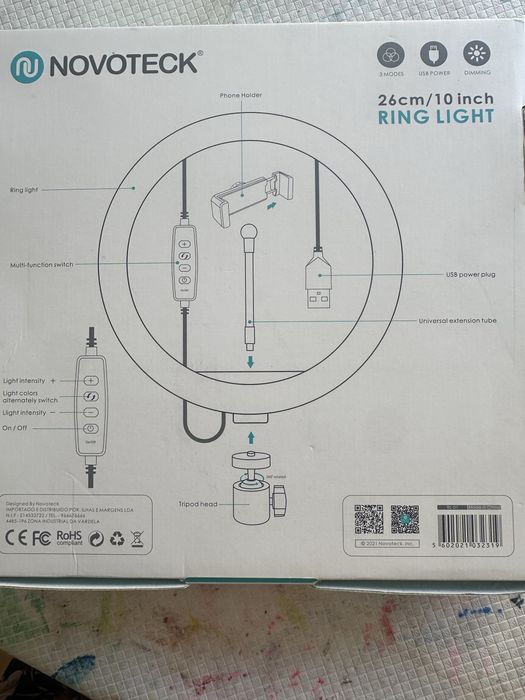 Ring Light como novo