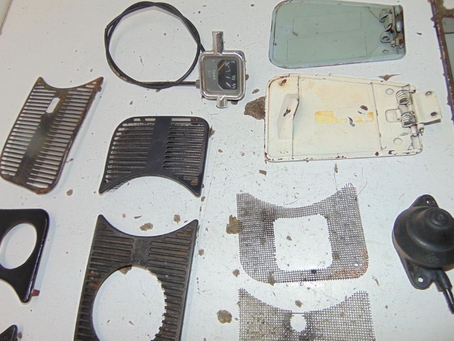 Vw carocha, pão de forma várias peças