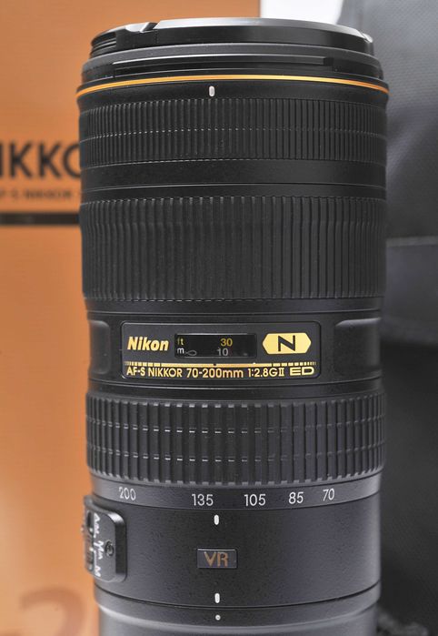 Nikon AFS 70-200mm  VRII Seminova