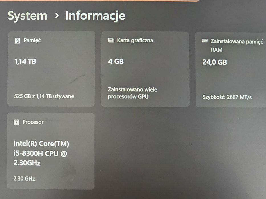 HP OMEN 15 | i5-8300H | GTX 1050 Ti 4GB | 24GB RAM | 1TB |